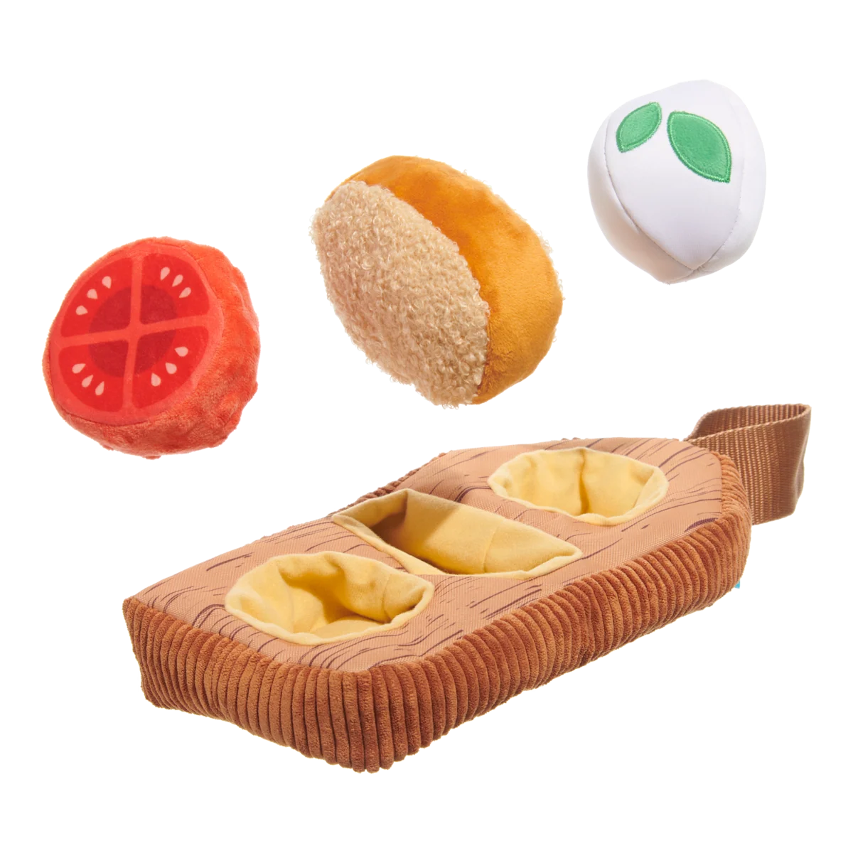 Antipawsto Board Plush Multi-Part + Enrichment Dog Toy - Image 2