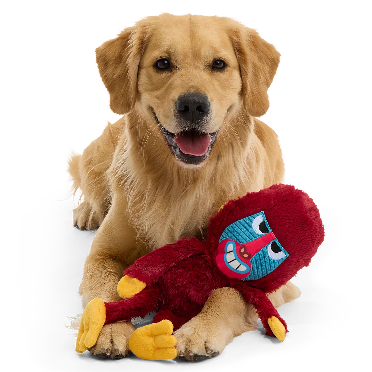Babu Baboon Plush Extra-Large + Tug Dog Toy