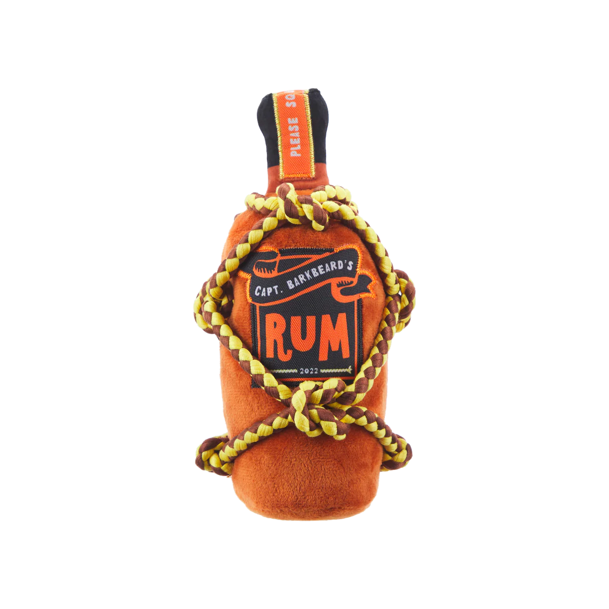 Barkbeard's Rum Plush Tug Dog Toy