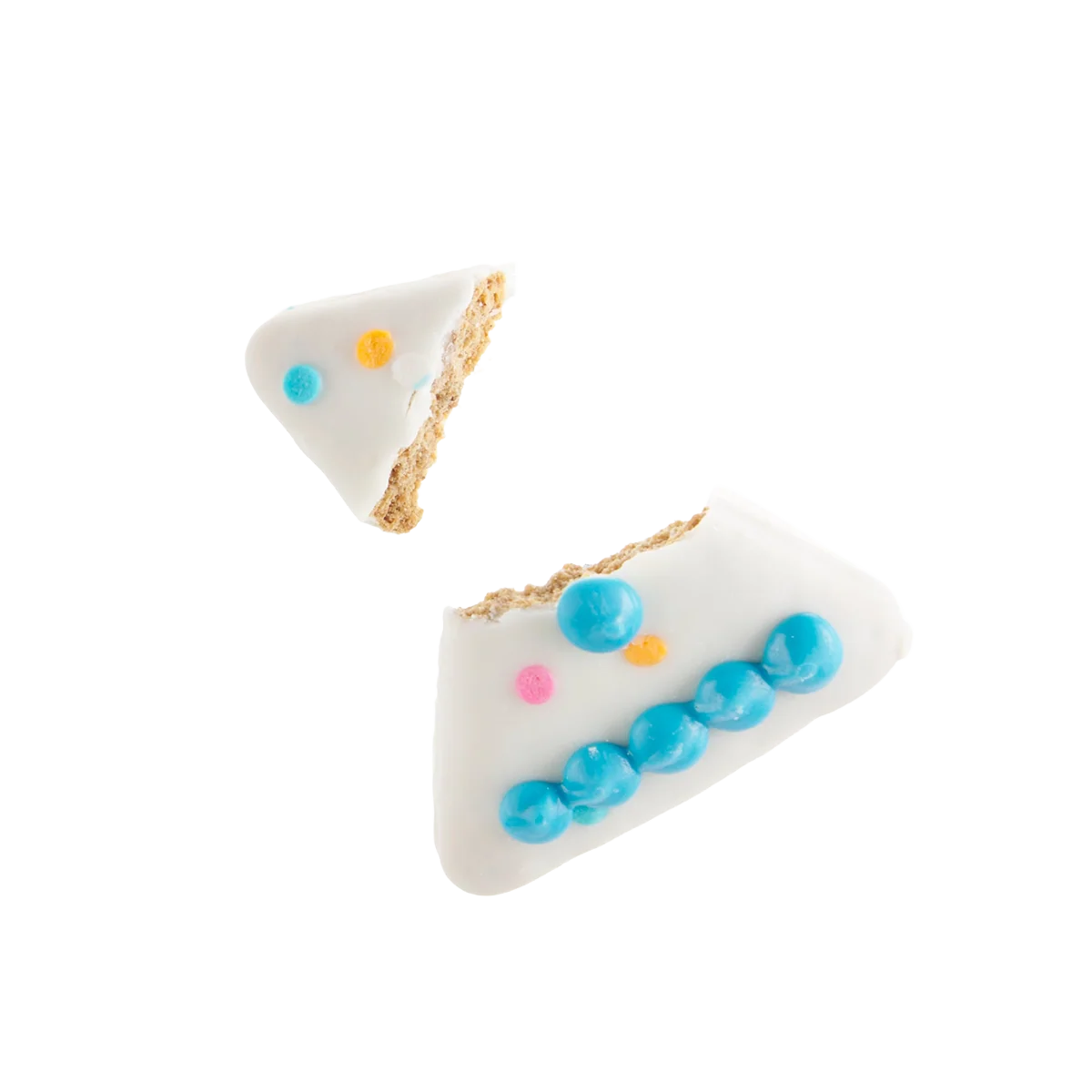 Barkday Cake Vegetarian Hard & Crunchy 6-Piece Dog Cookie - Image 4