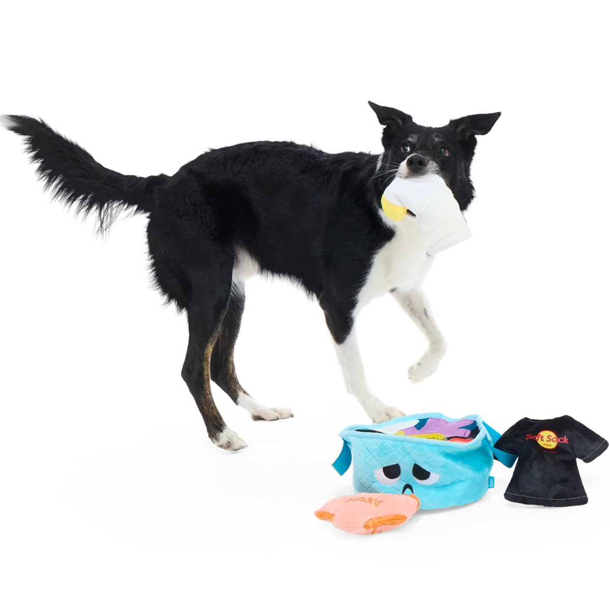 Basket Stace Plush Extra-Large + Enrichment Dog Toy - Image 3