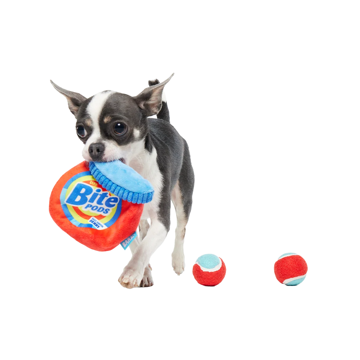 Bite Pods Plush Multi-Part + Fetch + Enrichment Dog Toy - Image 3