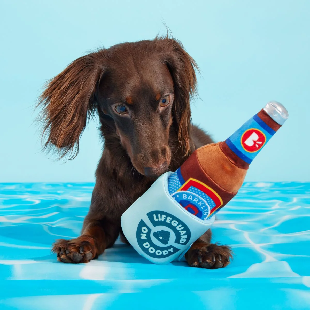 Boozy Doody Koozie Plush Multi-Part + Enrichment Dog Toy - Image 5