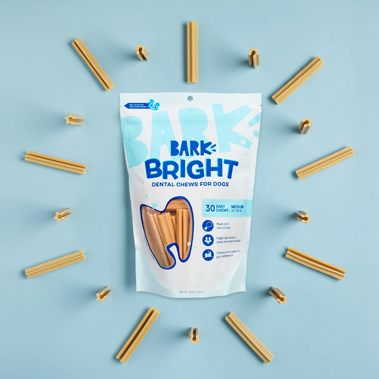 Bright Original Dental Chews, 30 Ct - Image 9