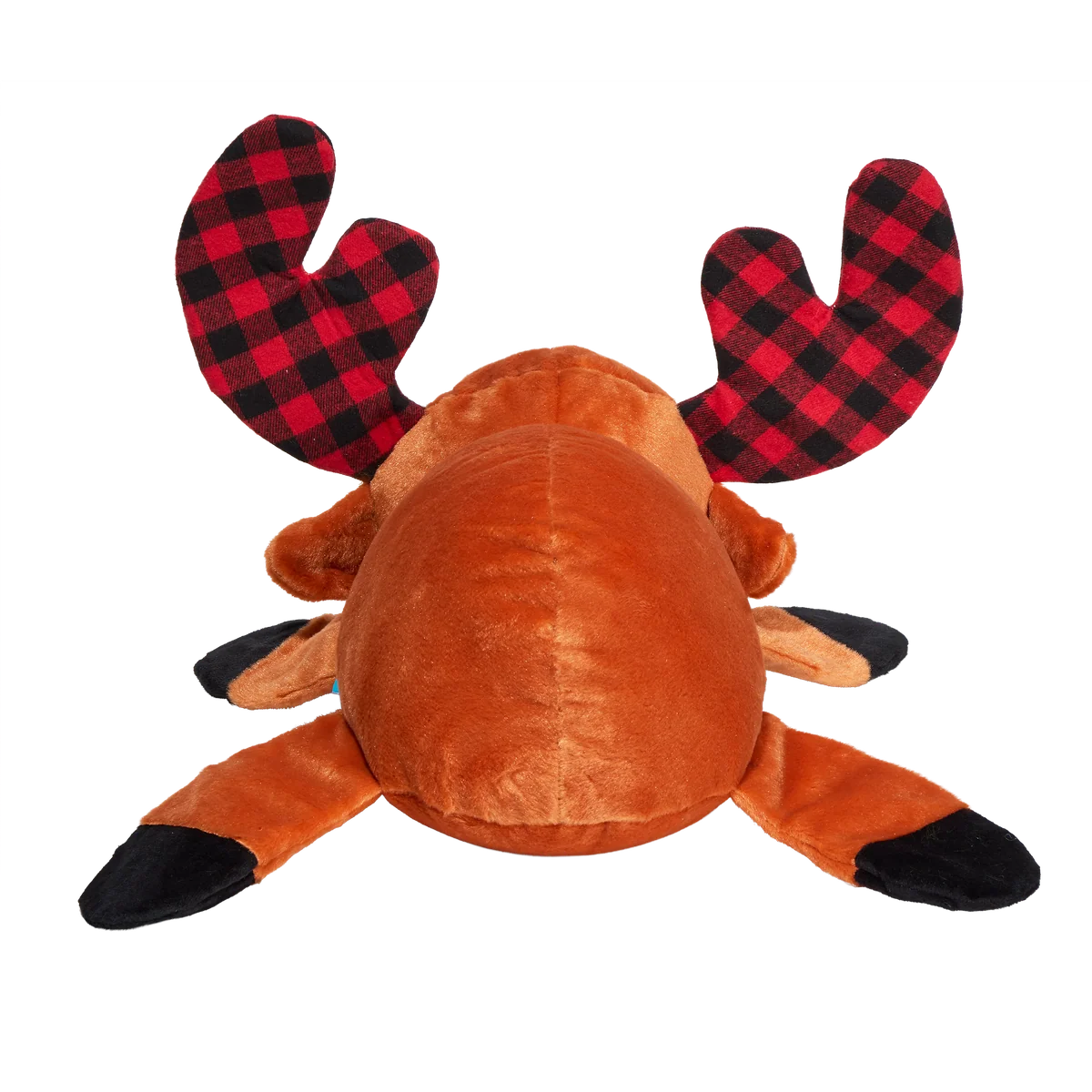 Buffalo Plaid Blitzen Plush Extra-Large + Tug Dog Toy - Image 6