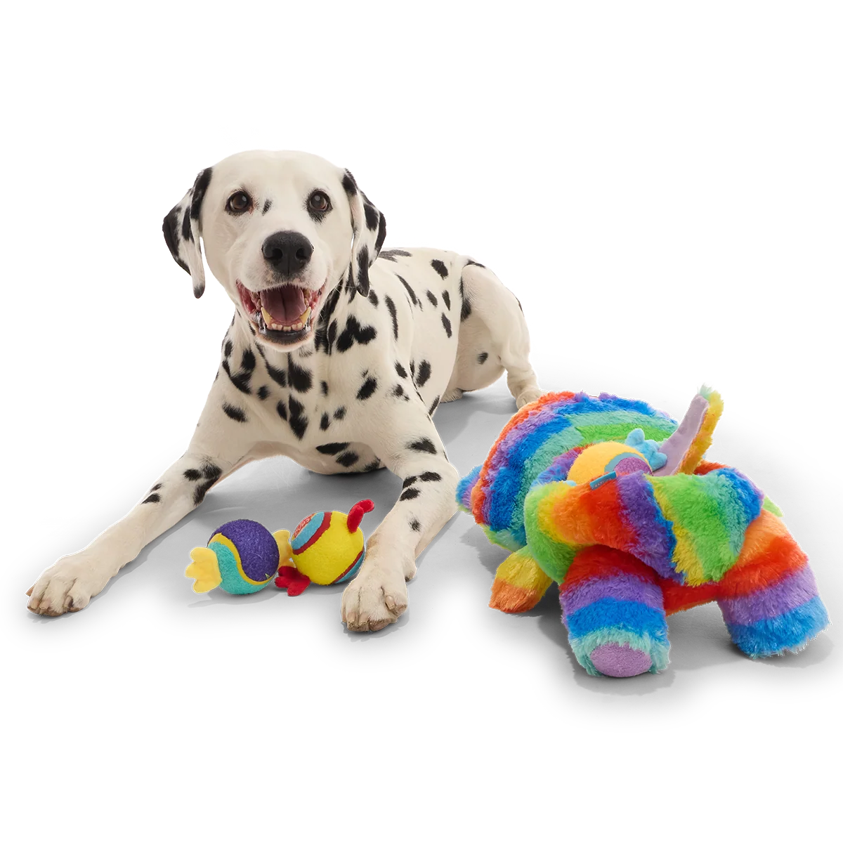 Buster the Piñata Plush Extra-Large + Multi-Part + Fetch Dog Toy - Image 2