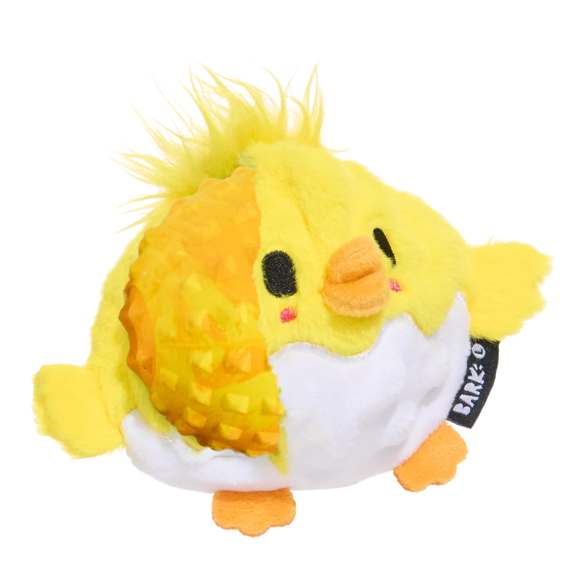 Chuck the Chick Super Chewer Durable 2-in-1 + Fetch Dog Toy - Image 2