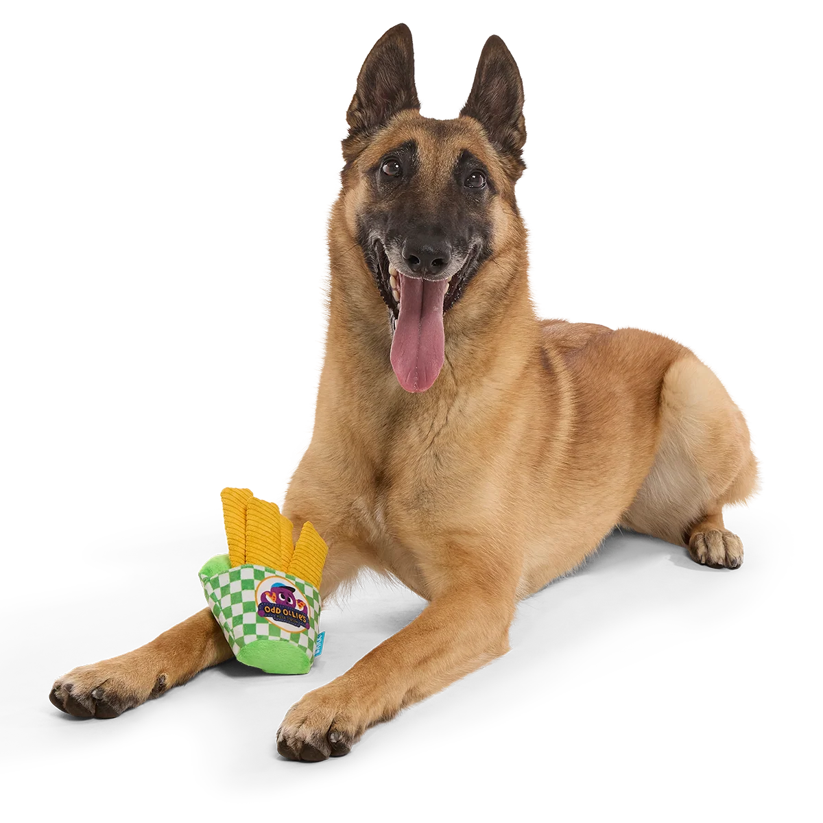Crinkle Mutt Fries Plush Tug + Enrichment Dog Toy - Image 3