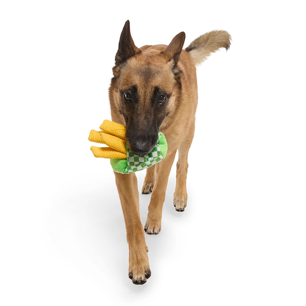 Crinkle Mutt Fries Plush Tug + Enrichment Dog Toy - Image 4