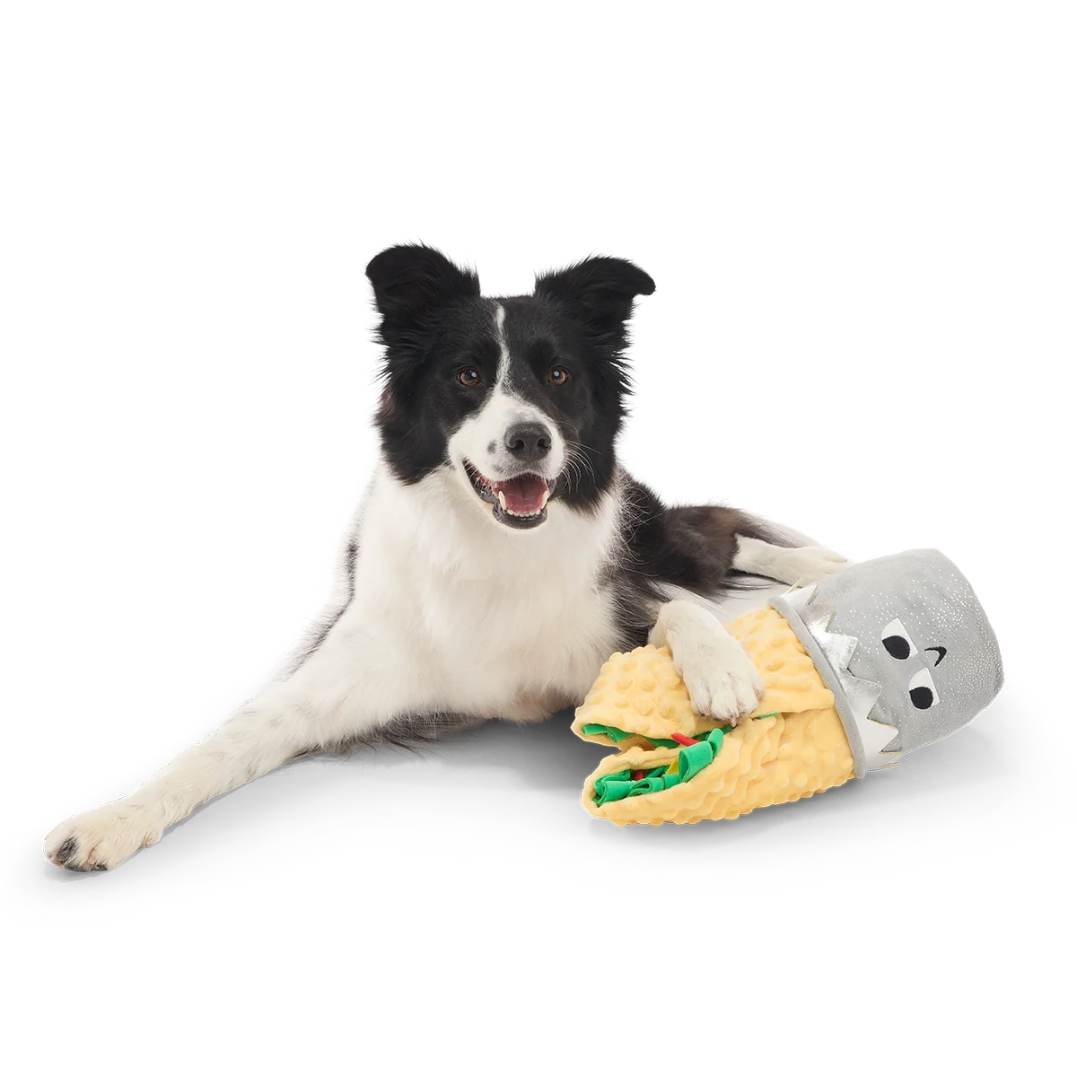 Extra-Snuffed Burrito Plush Extra-Large + Multi-Part + Enrichment Dog Toy - Image 4