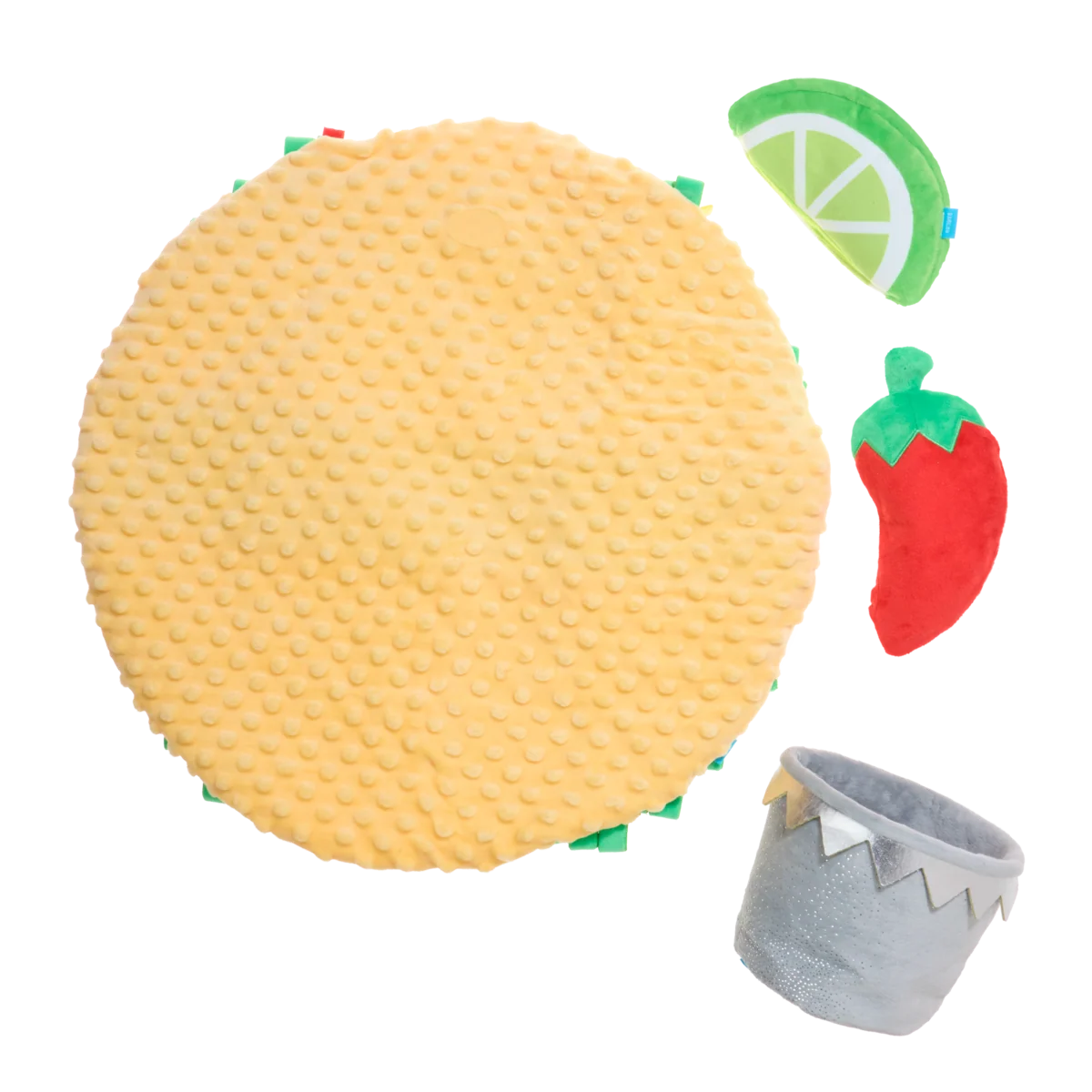 Extra-Snuffed Burrito Plush Extra-Large + Multi-Part + Enrichment Dog Toy - Image 8