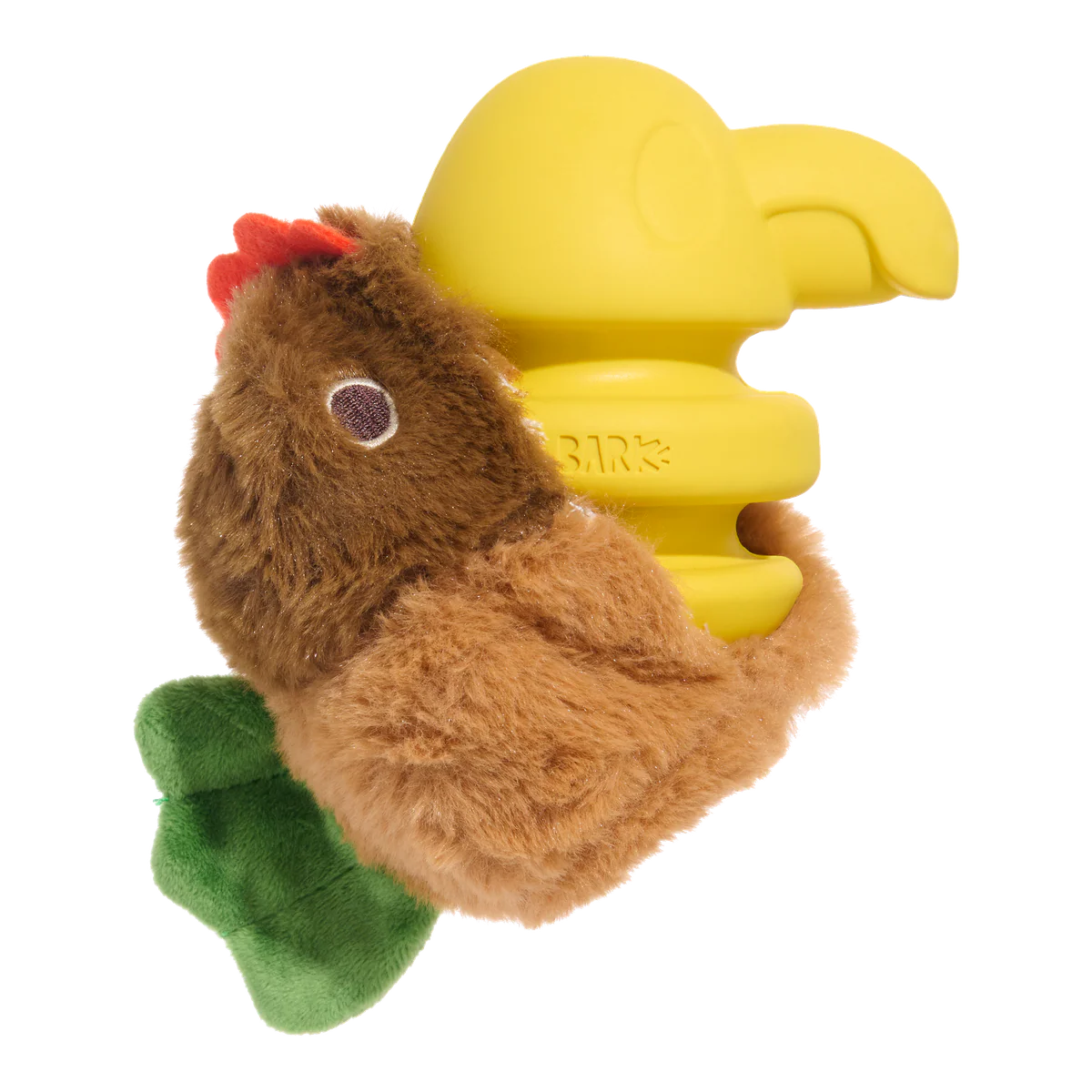 Fowl Play Durable Super Chewer 2-in-1 Rip and Reveal + Enrichment Dog Toy