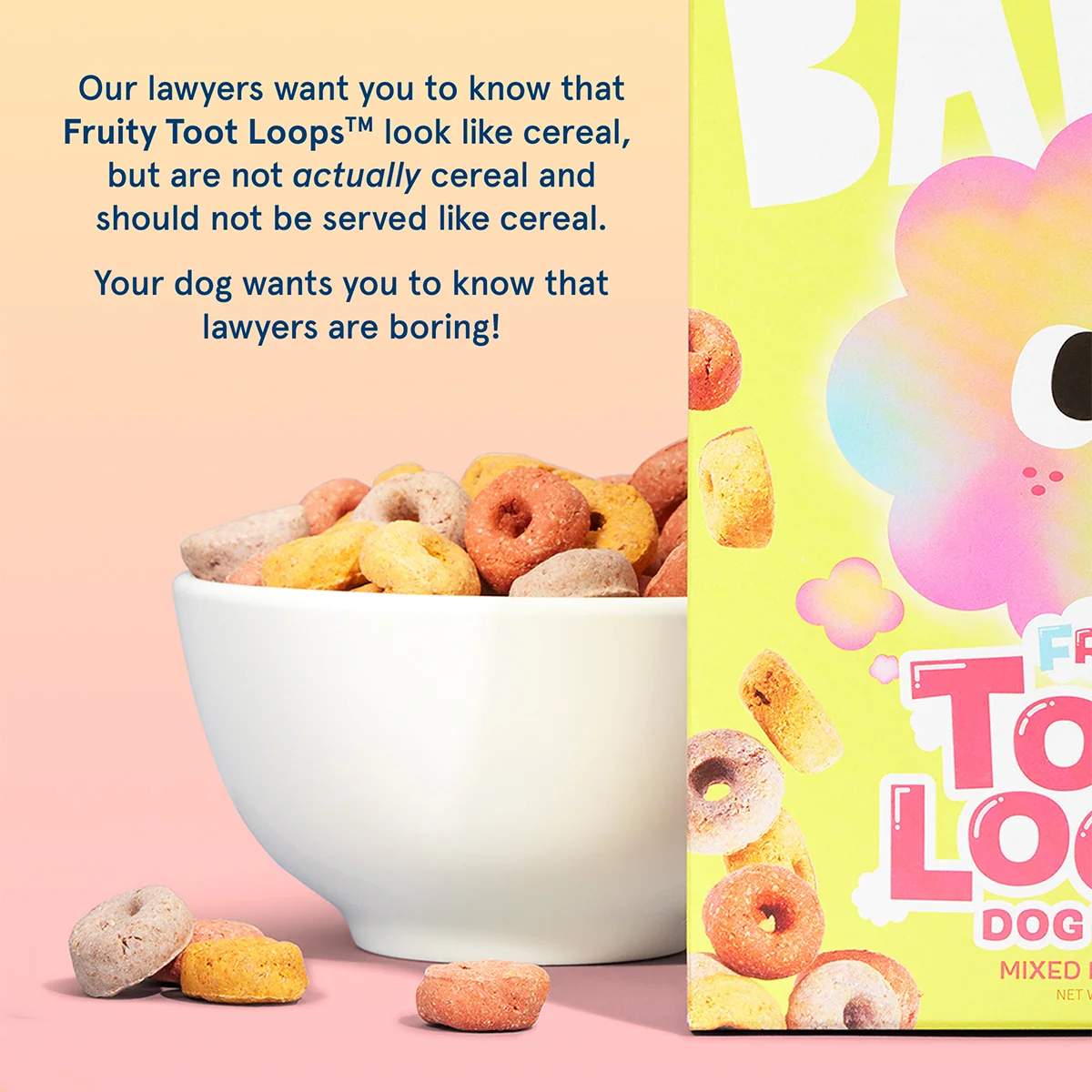 Fruity Toot Loops™ Mixed Berry Crunchy Dog Treats, 24 oz - Image 3