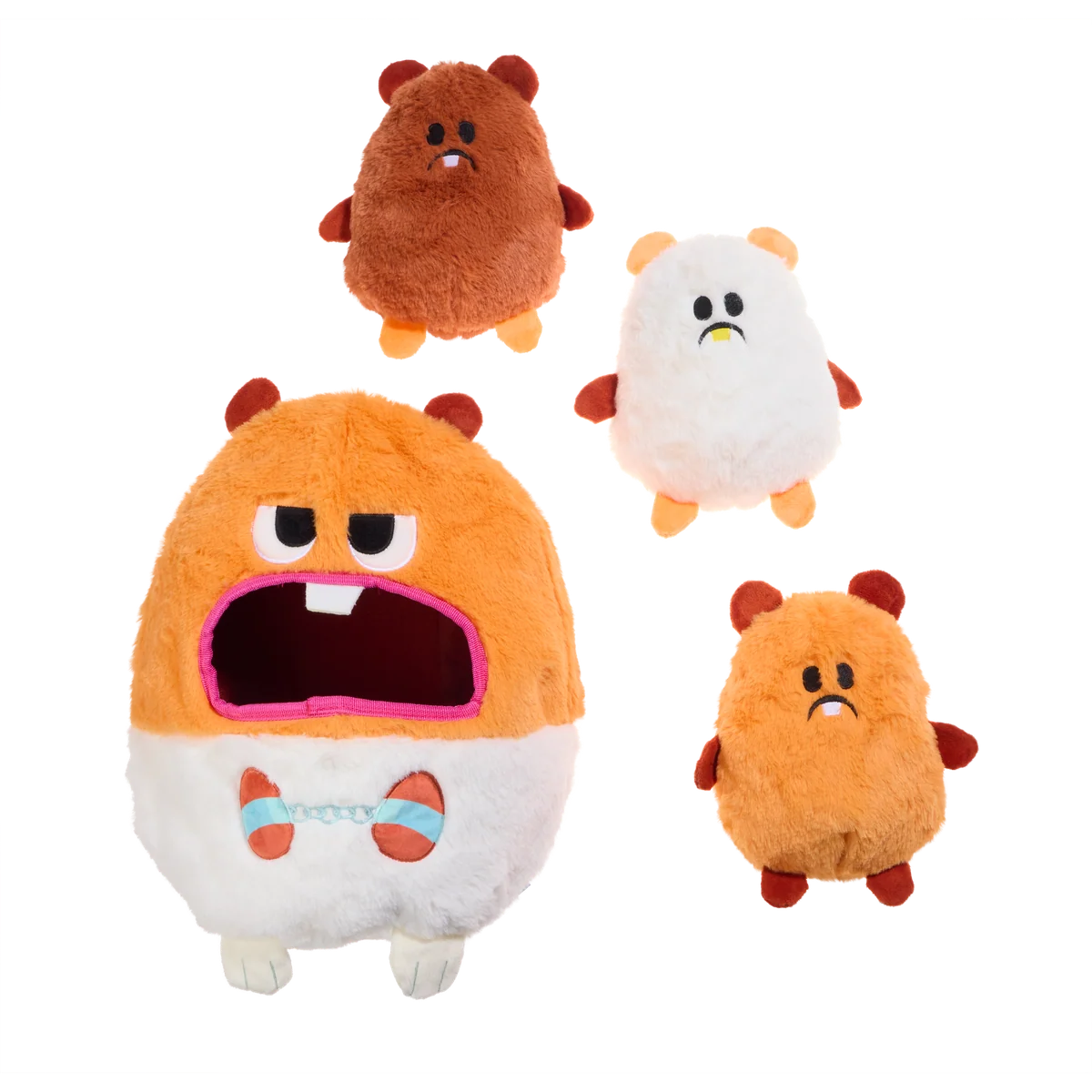 Hannibal Hamster Plush Extra-Large + Multi-Part + Enrichment Dog Toy - Image 4