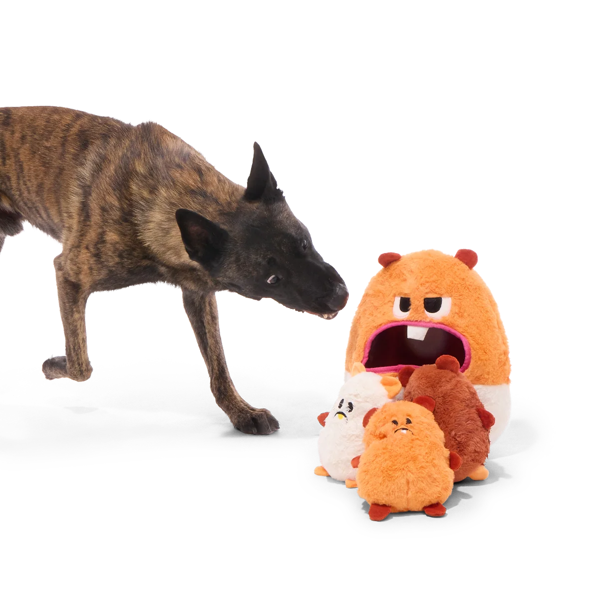 Hannibal Hamster Plush Extra-Large + Multi-Part + Enrichment Dog Toy - Image 6