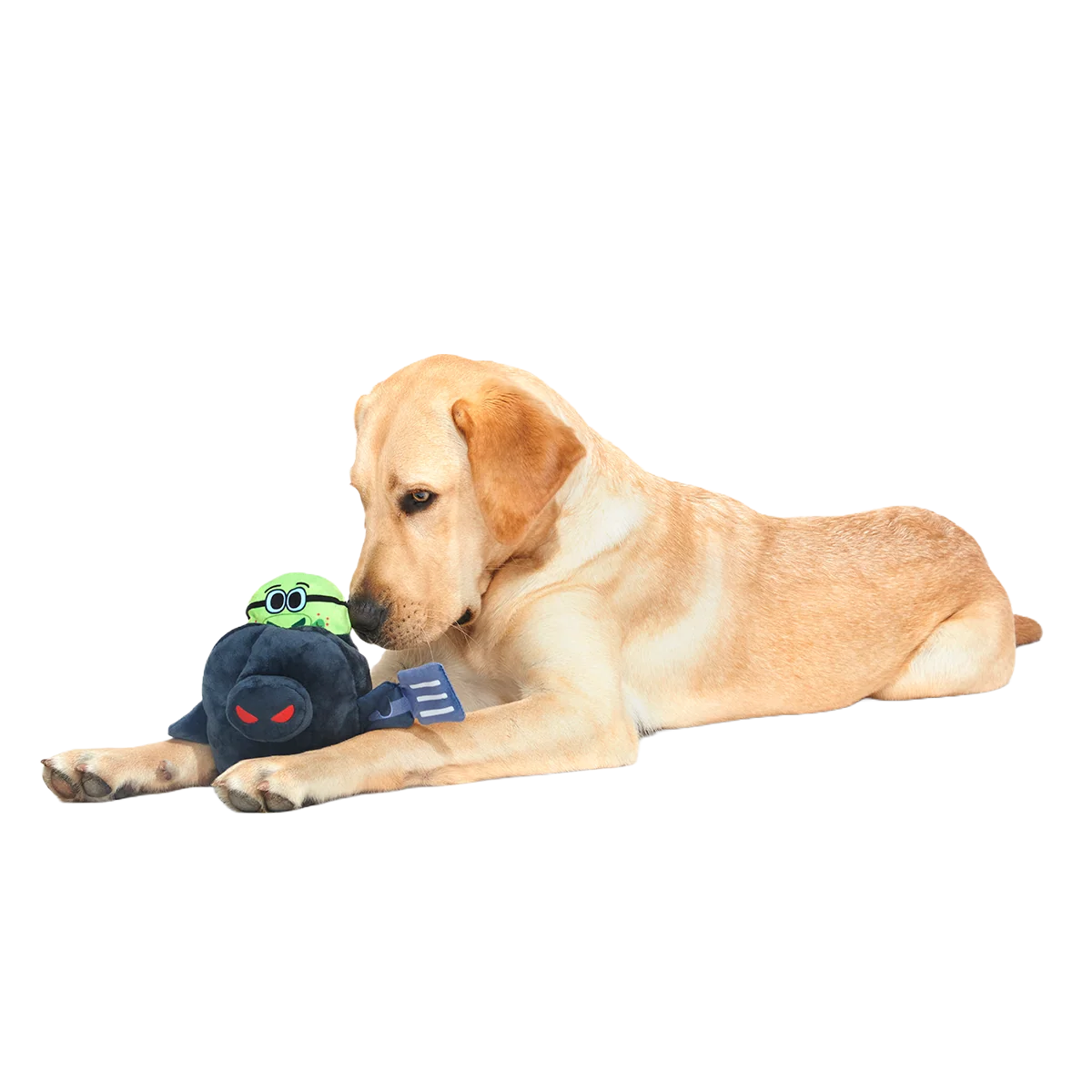 Hash-Slinging Slasher Plush 2-in-1 Dog Toy - Image 4