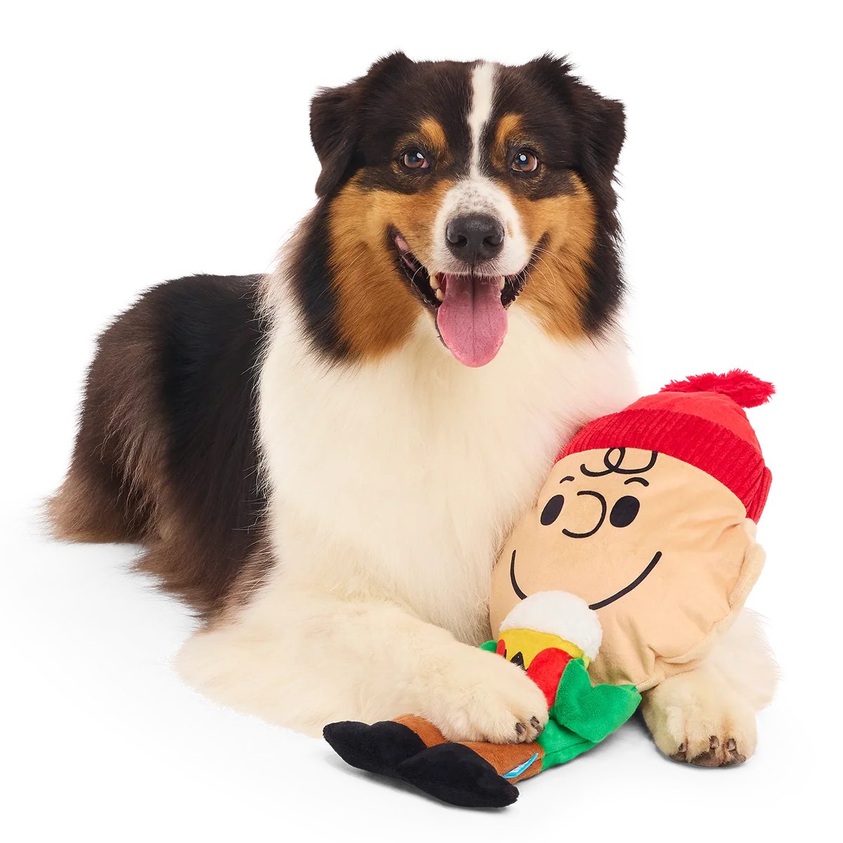 Hot Chocolate Charlie Brown Plush Extra-Large + Tug Dog Toy - Image 4