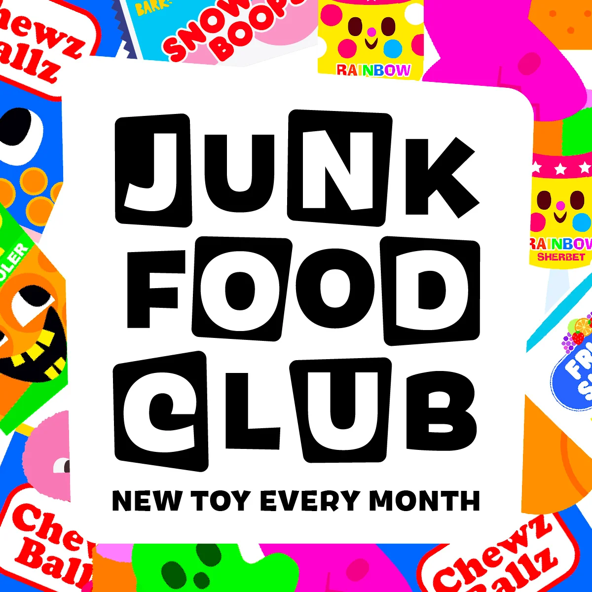Junk Food Club, Plush Monthly Dog Toys - Image 9