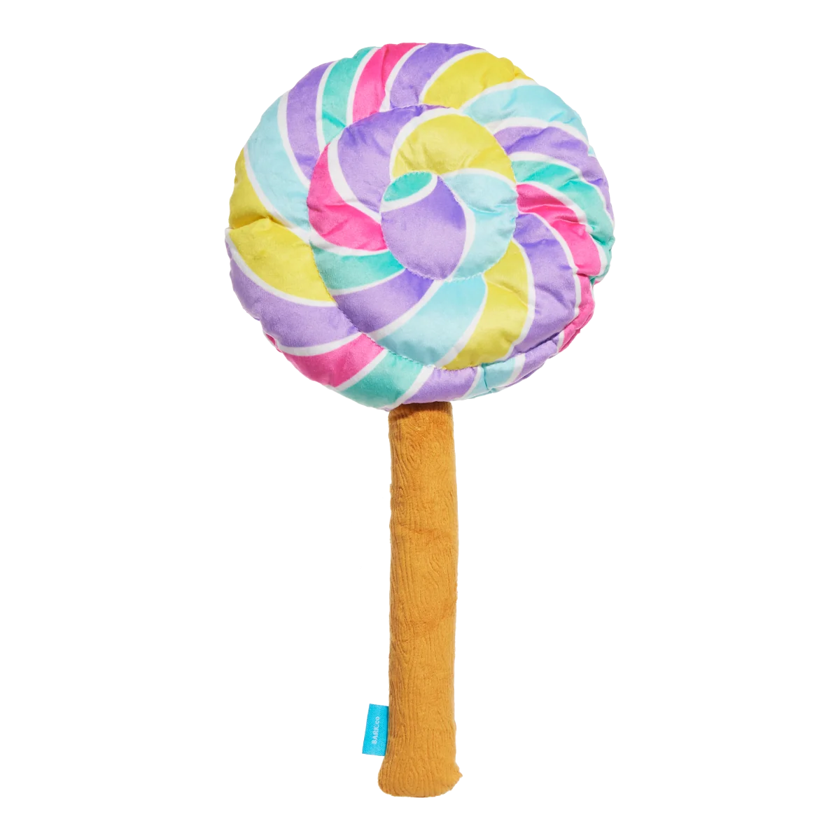 Lick-A-Lot Lollipop Plush Tug Dog Toy