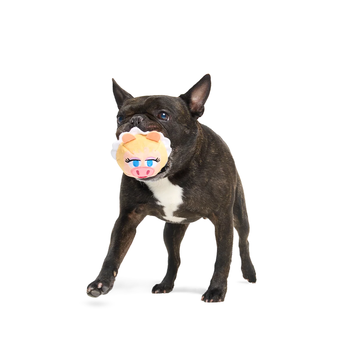 Miss Piggy as “Bouncing Emily Catch-it” Super Chewer Durable 2-in-1 + Fetch Dog Toy - Image 4