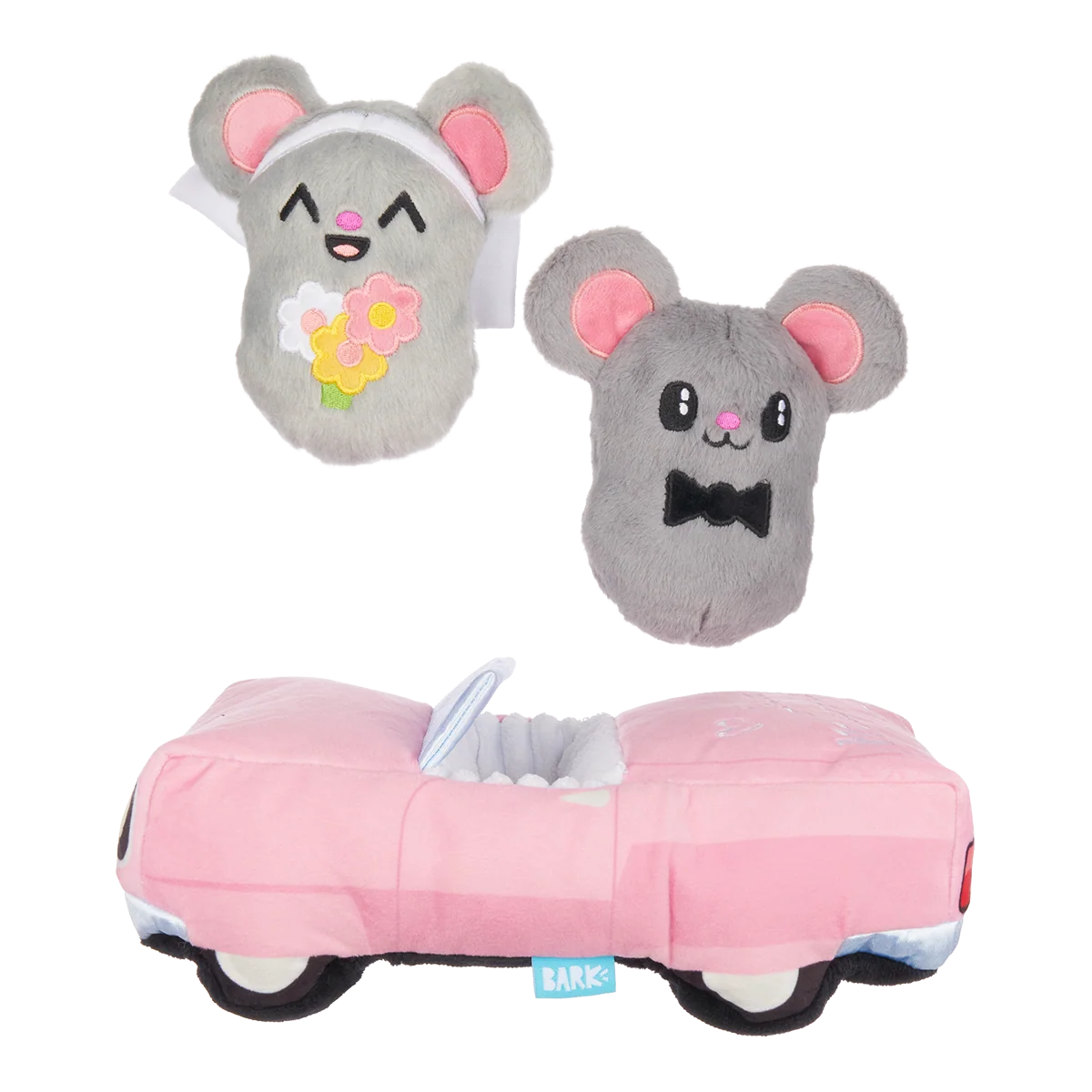 Mister and Mouses Plush Multi-Part Dog Toy - Image 2