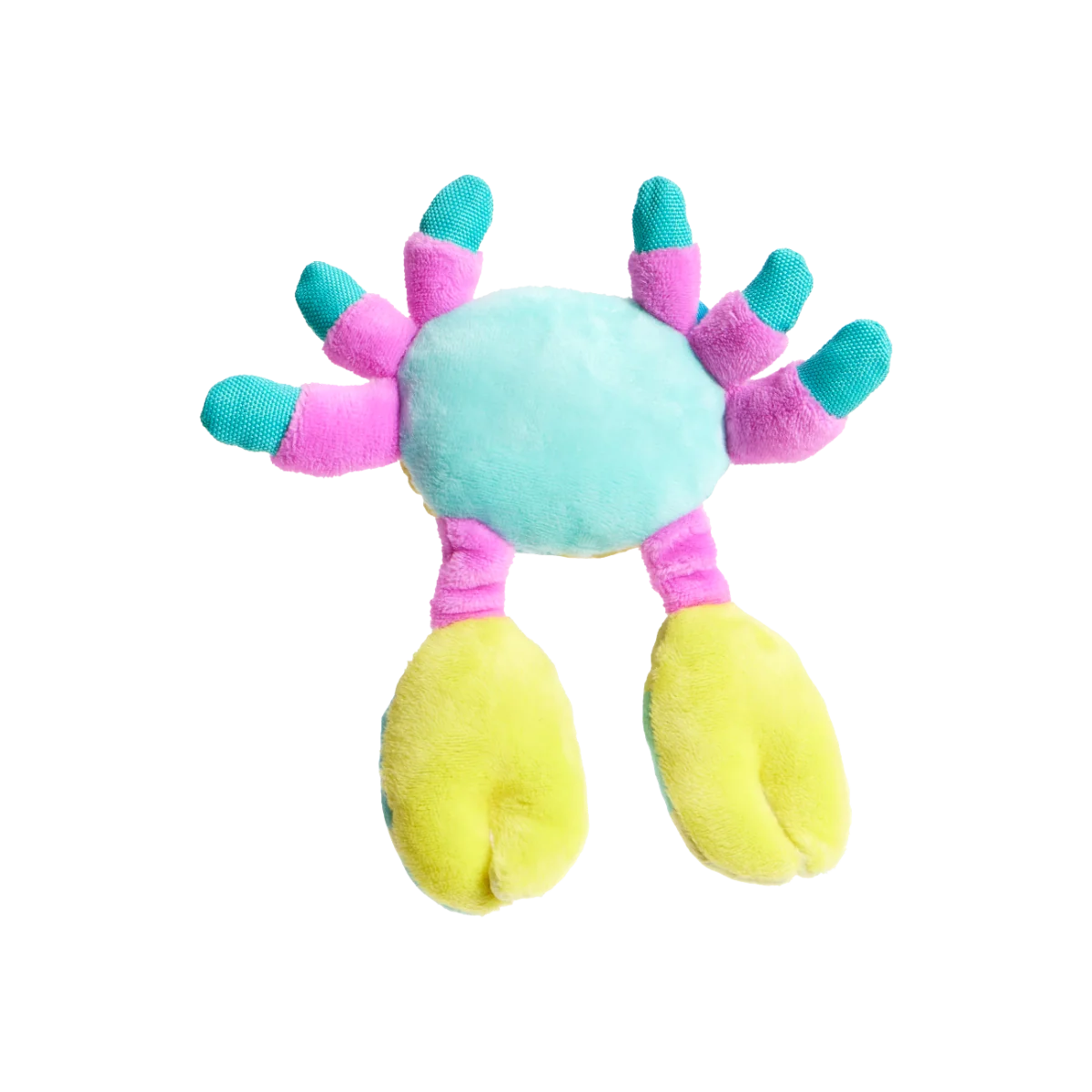Moe The Mosaic Crab Plush Tug Dog Toy - Image 10