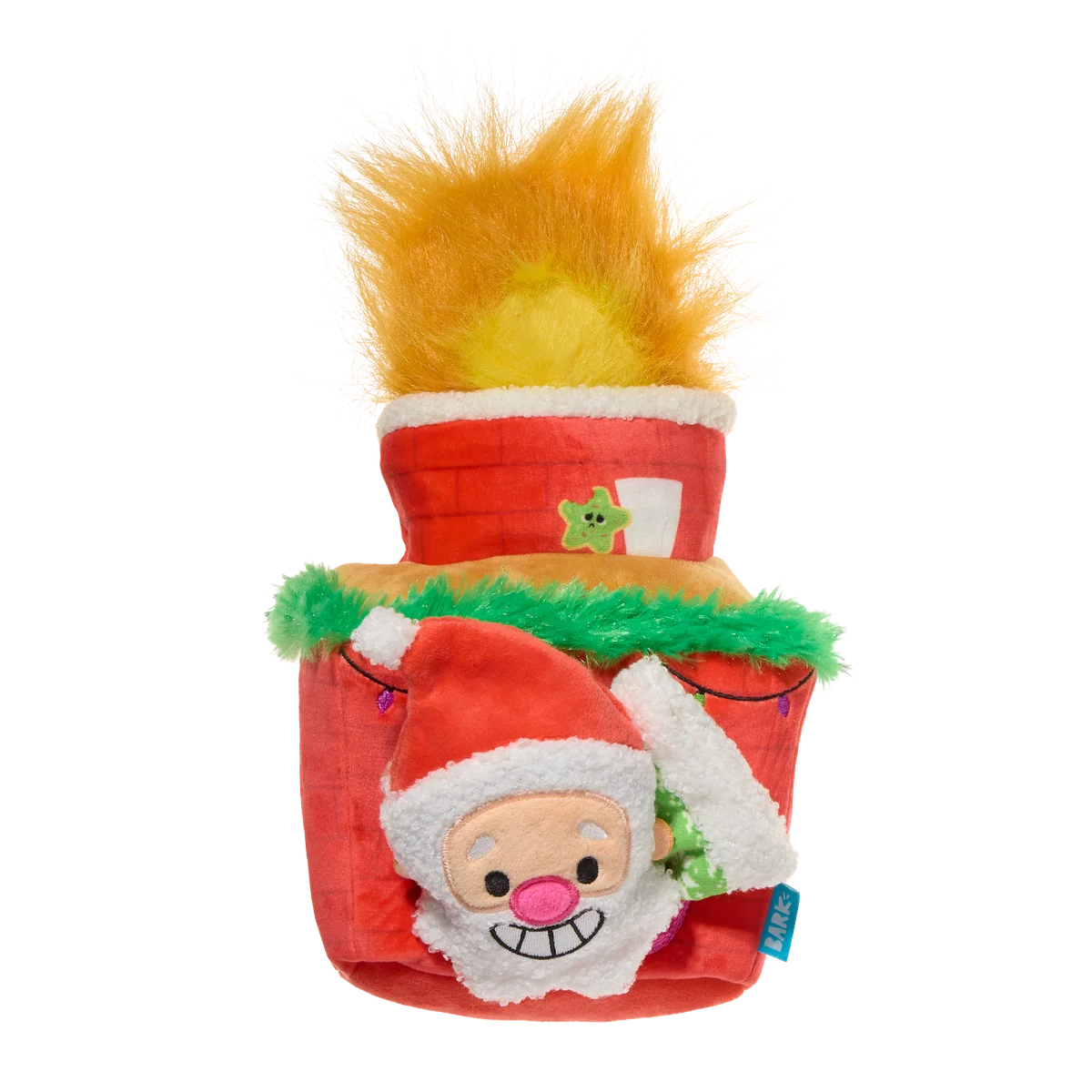 Mutts Be Santa Plush Extra-Large + Enrichment + Multi-Part Dog Toy - Image 7