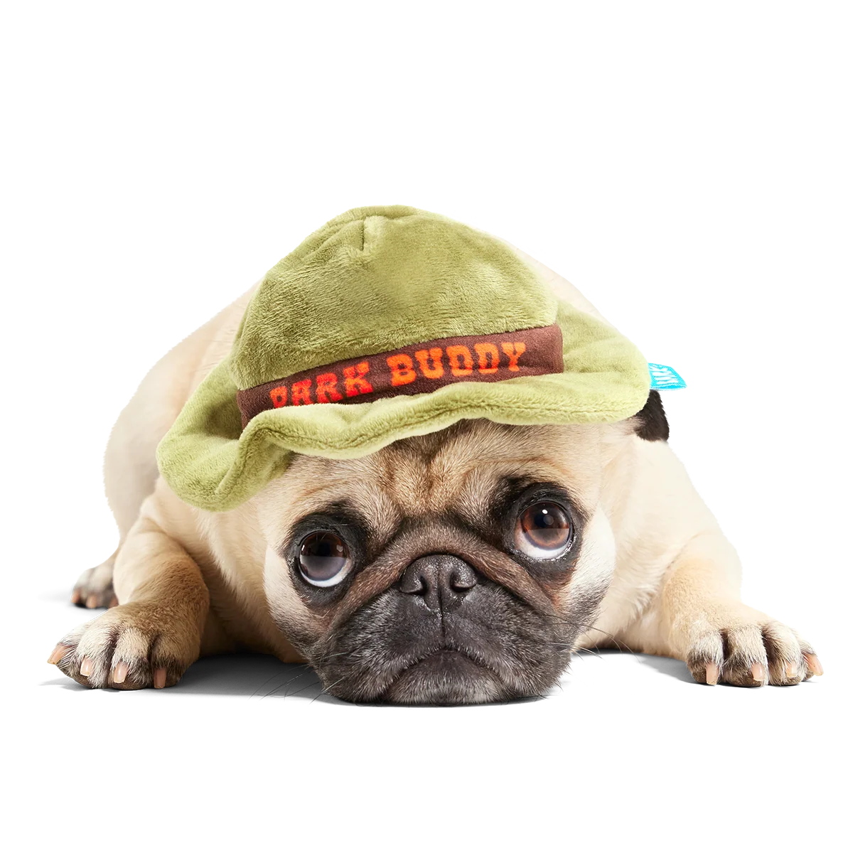 Park Buddy Hat Plush Wearable Dog Toy - Image 3