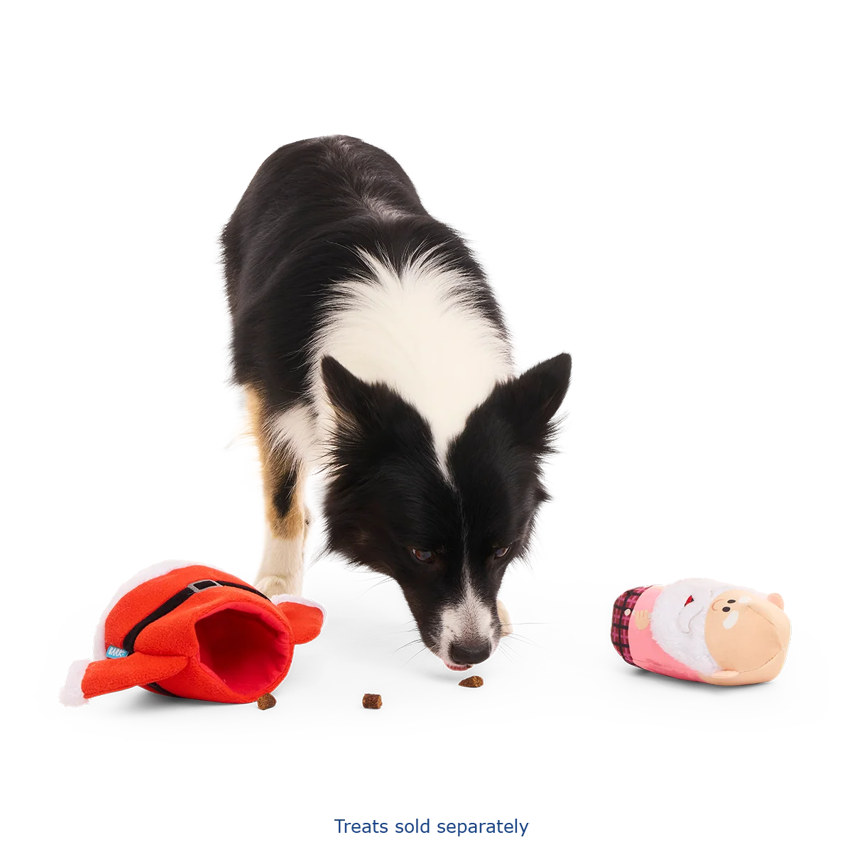 Ol' Kris Kringle™ Plush Multi-Part + Enrichment Dog Toy - Image 3