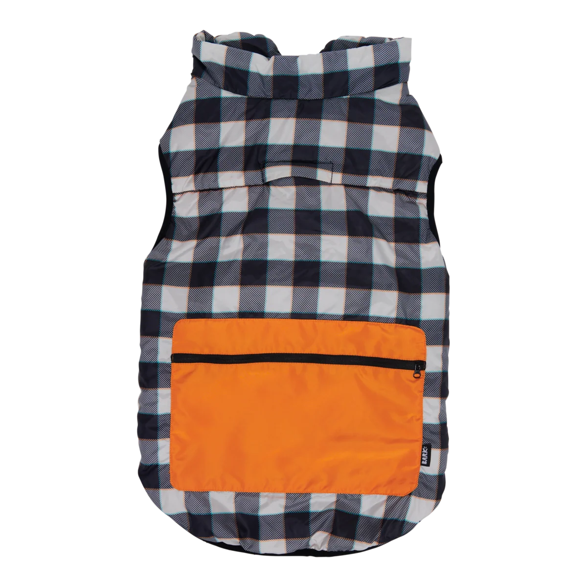 Plaid To The Bone Dog Puffer Vest - Image 5