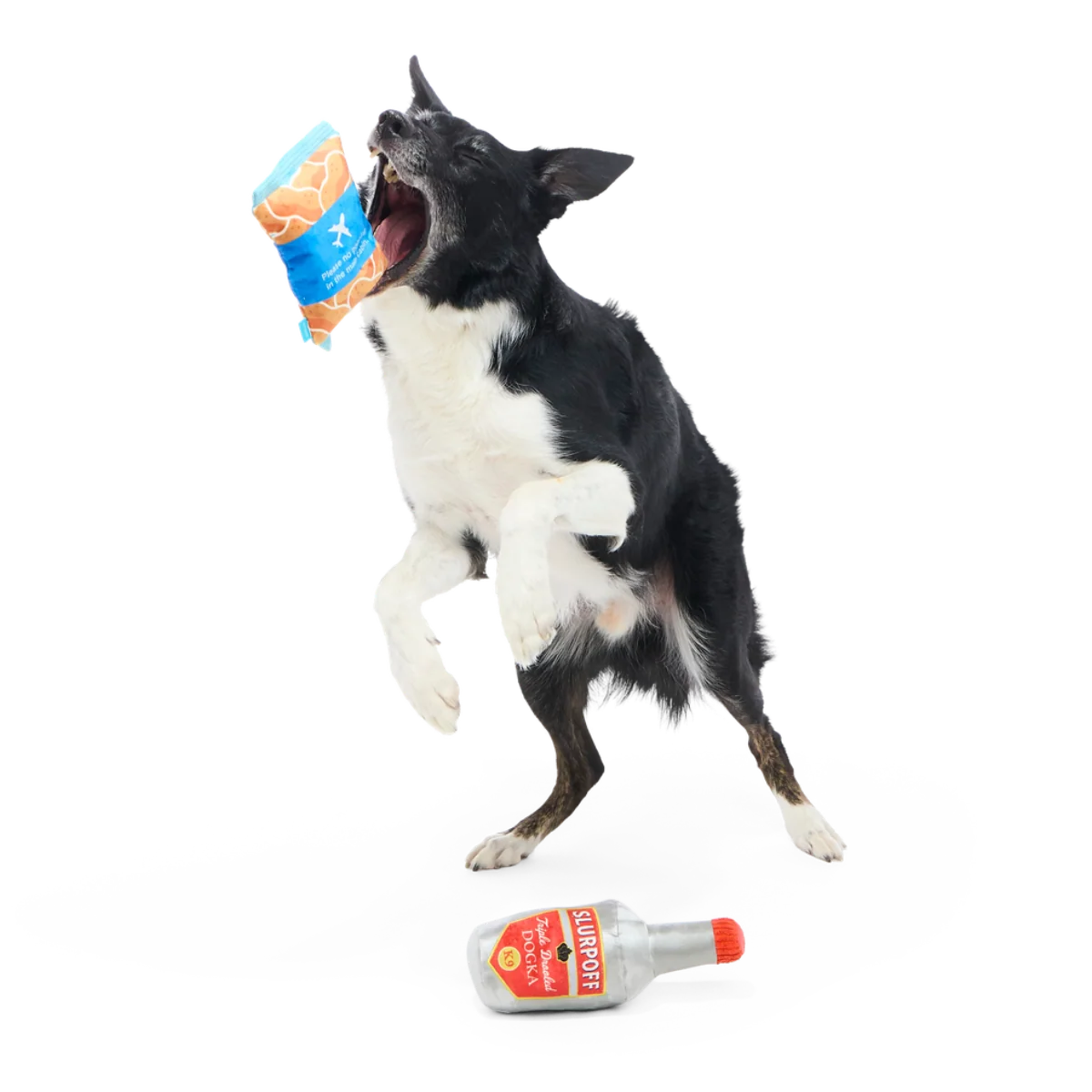 Please Remain Treated Plush Multi-Part Dog Toy - Image 5