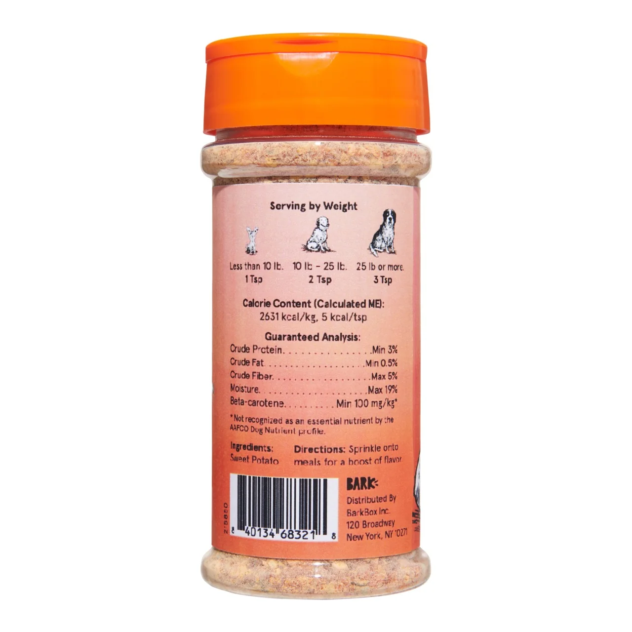 Pump Up the Yams Sweet Potato Dog Food Meal Topper, 5 oz - Image 5