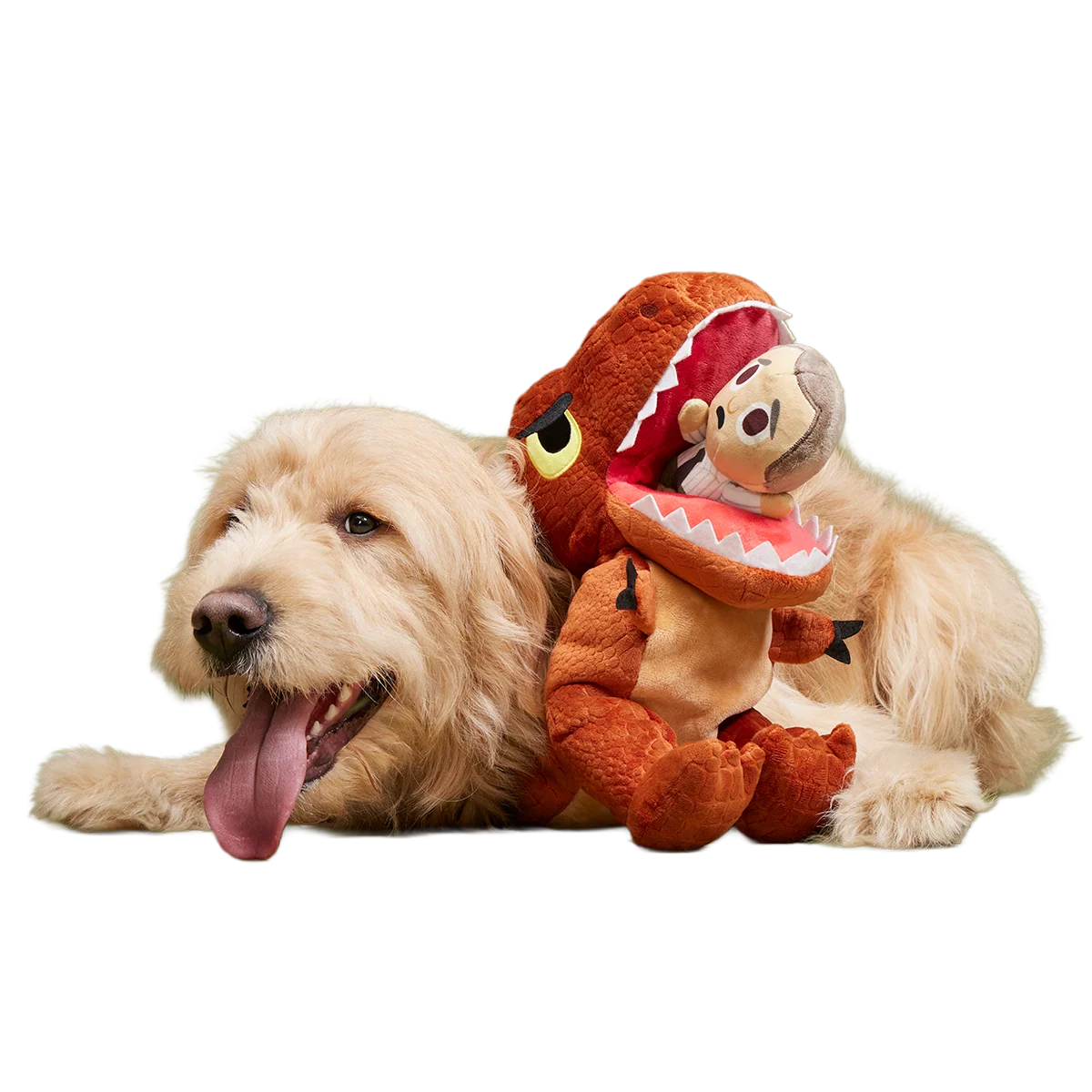 T. Rex Plush Extra-Large + Multi-Part Dog Toy - Image 9