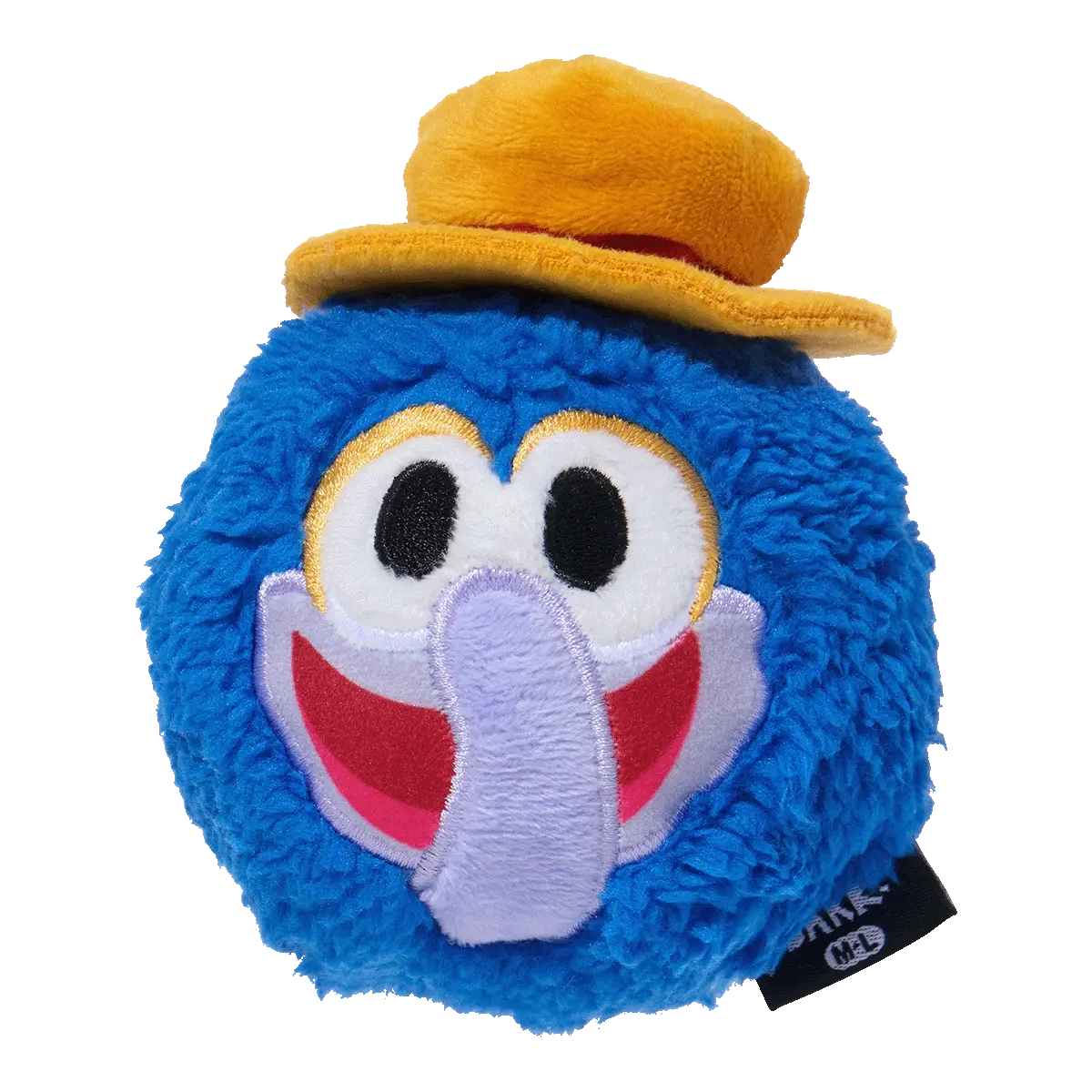 The Great Gonzo as "Charles Lick-ens" Super Chewer Durable 2-in-1 + Fetch Dog Toy